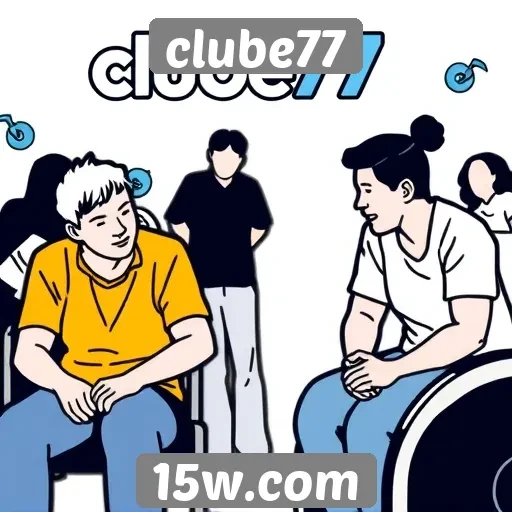 Acessibilidade e usabilidade no site Clube77